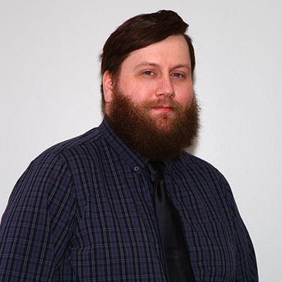 headshot of drew johnson of grand marais state bank